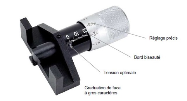 Manomètre de Tension de courroie de moteur universel en métal, 10 Lb,  remplacement de courroie de