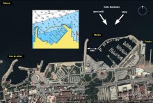 Yalova, le port de pêche, la marina et le terminal de ferries